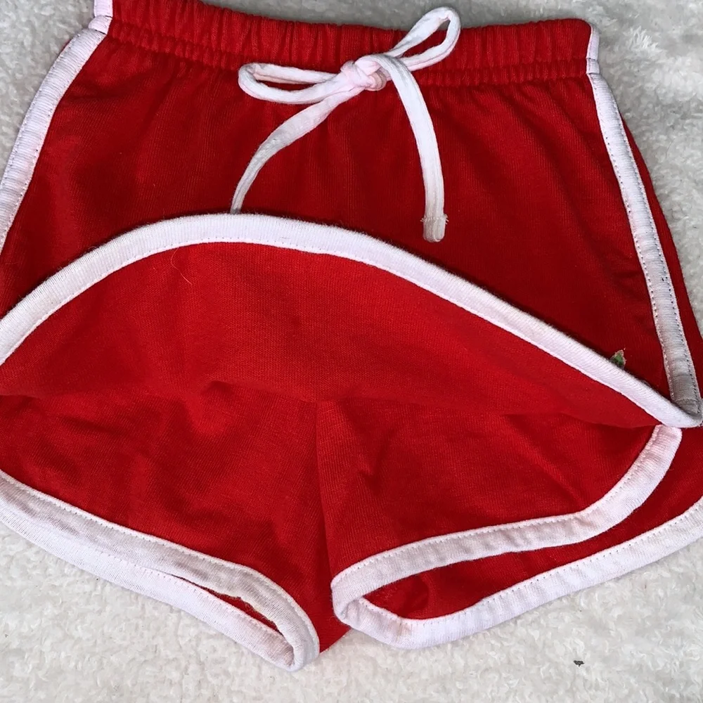 Oshkosh Red Cherry Shorts Baby Girl 0-3M